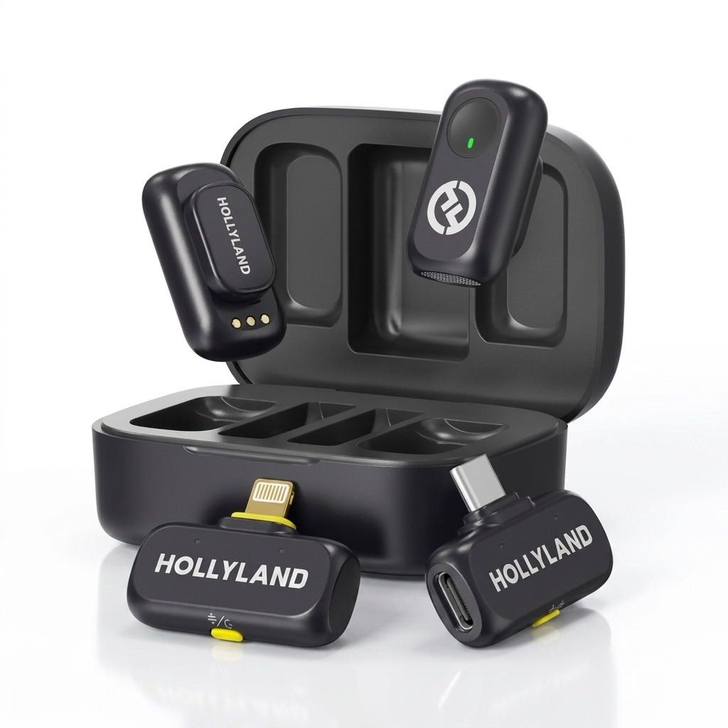 Hollyland Lark A1 Wireless Microphone System (Combo Kit)