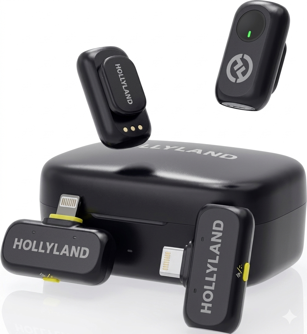 Hollyland Lark A1 Wireless Microphone System (Combo Kit)