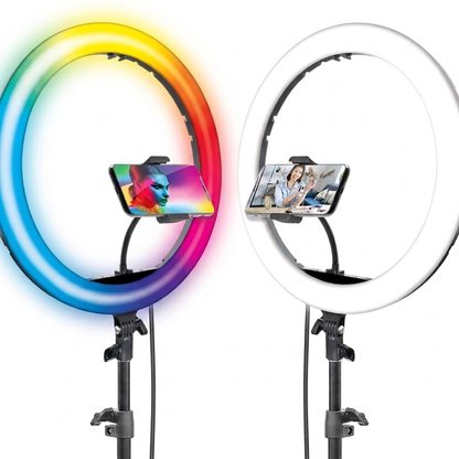 16 inch Professional RGB Soft Ring Light with Smartphone Holder (Copy)